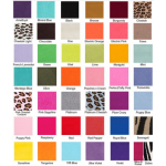 Swarovski Heart Crystal Ultrasuede Hair Bows